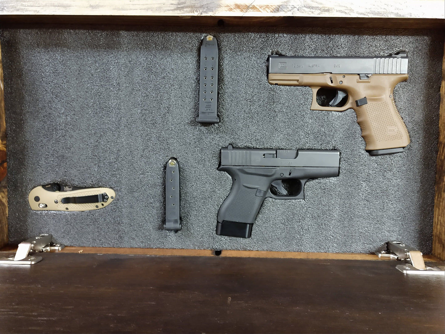 Mini American Flag Gun Concealment Case