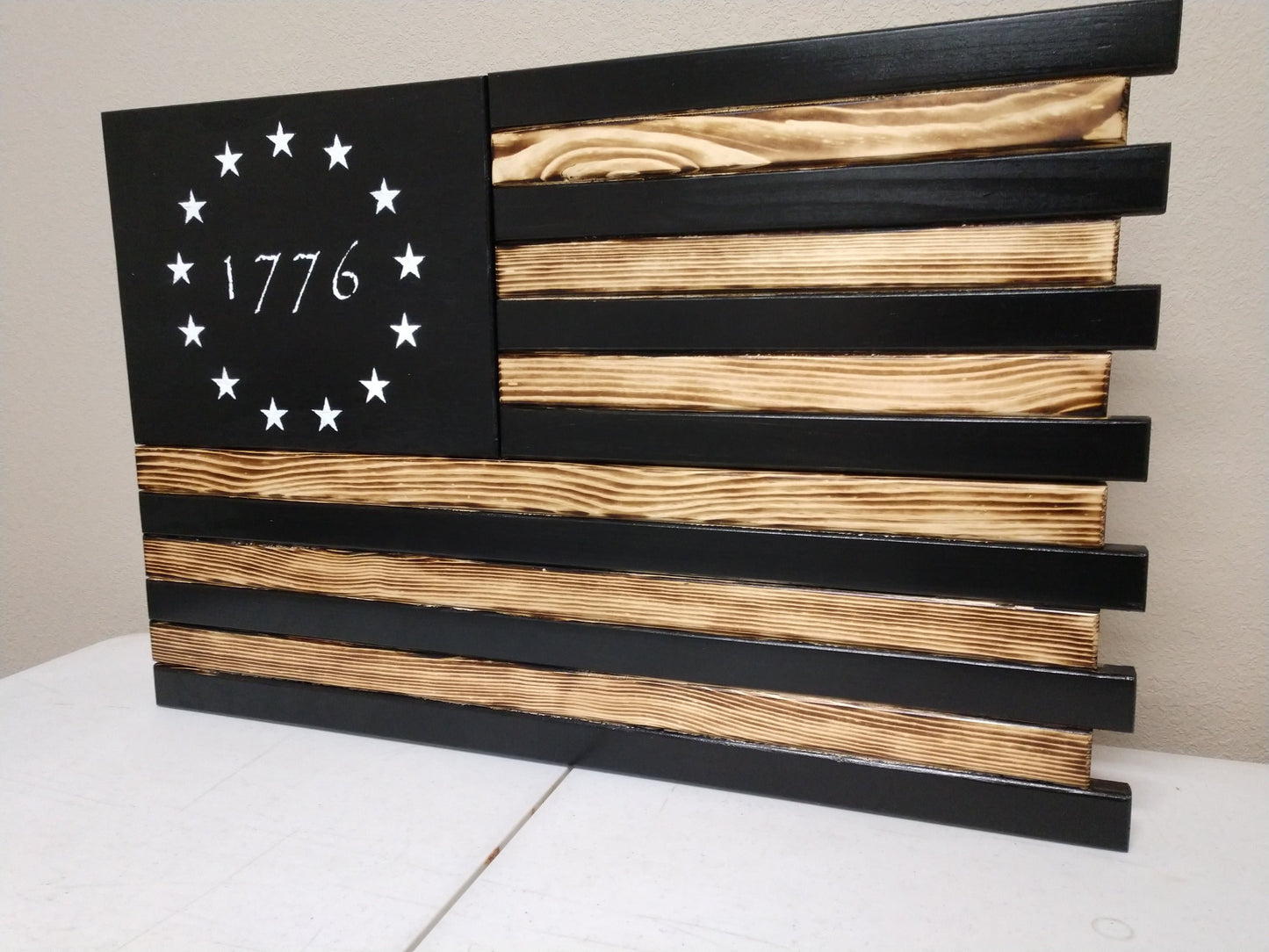 Dual Compartment Small American Flag Gun Concealment Case
