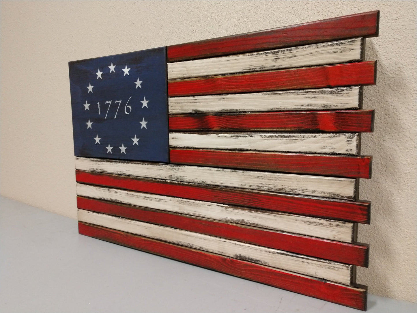 Dual Compartment Small American Flag Gun Concealment Case
