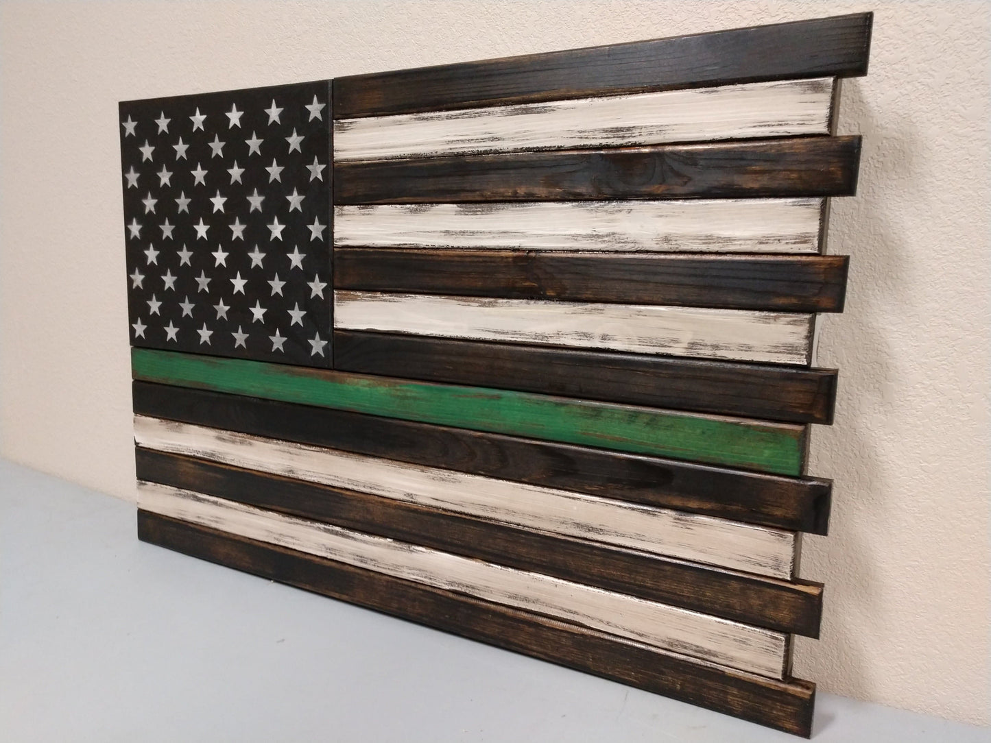 Deluxe 3 Compartment Gun Concealment Case (Traditional American Flag Designs)