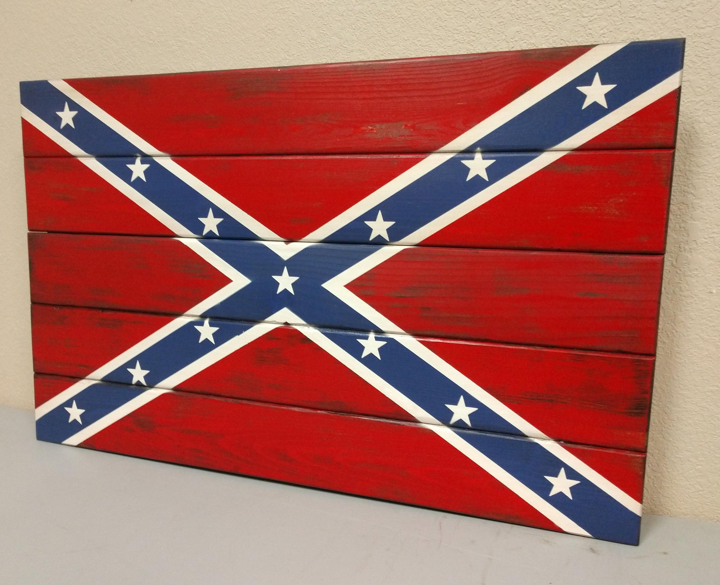 Large Wooden State Flag & Special Design Gun Case