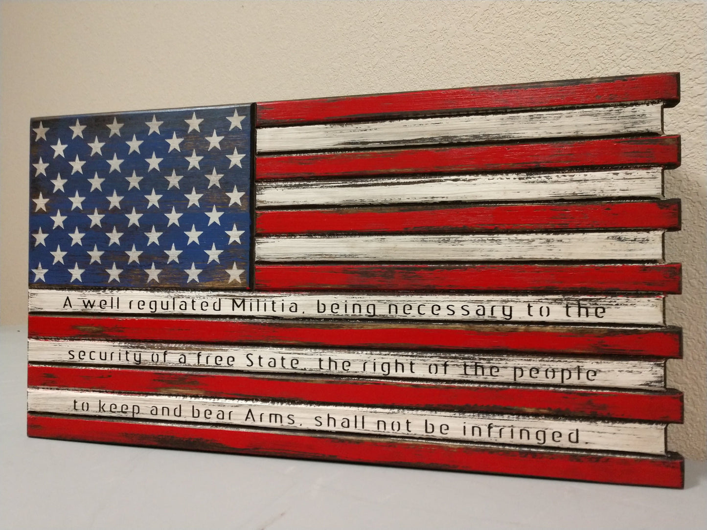 Mini American Flag Gun Concealment Case