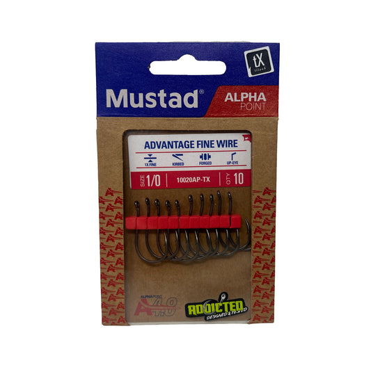 ADX Advantage Fine Wire Bait Hook 10PK