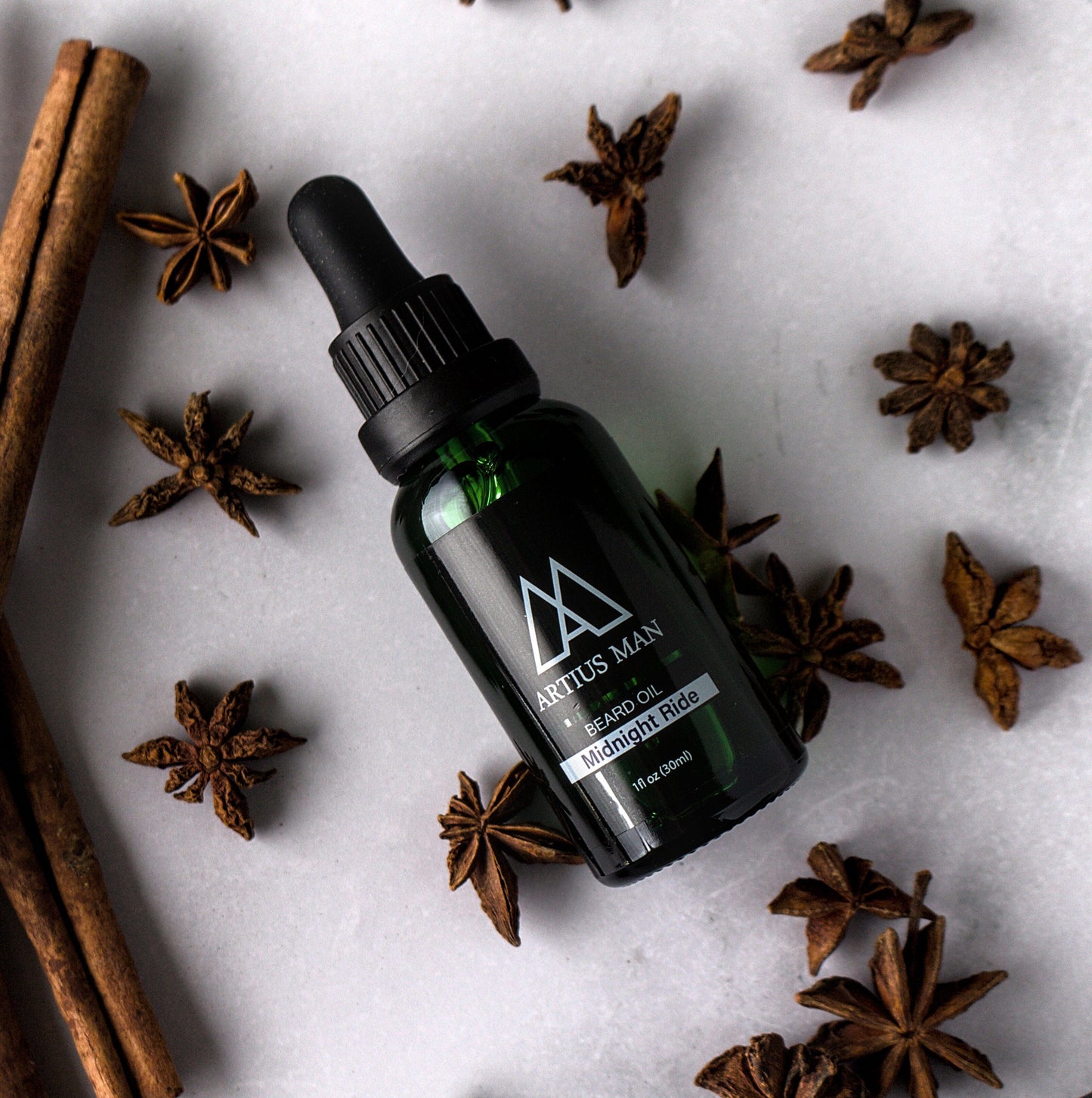 Midnight Ride Beard Oil – Spiced Black Licorice Beard Conditioning Oil (1 oz)