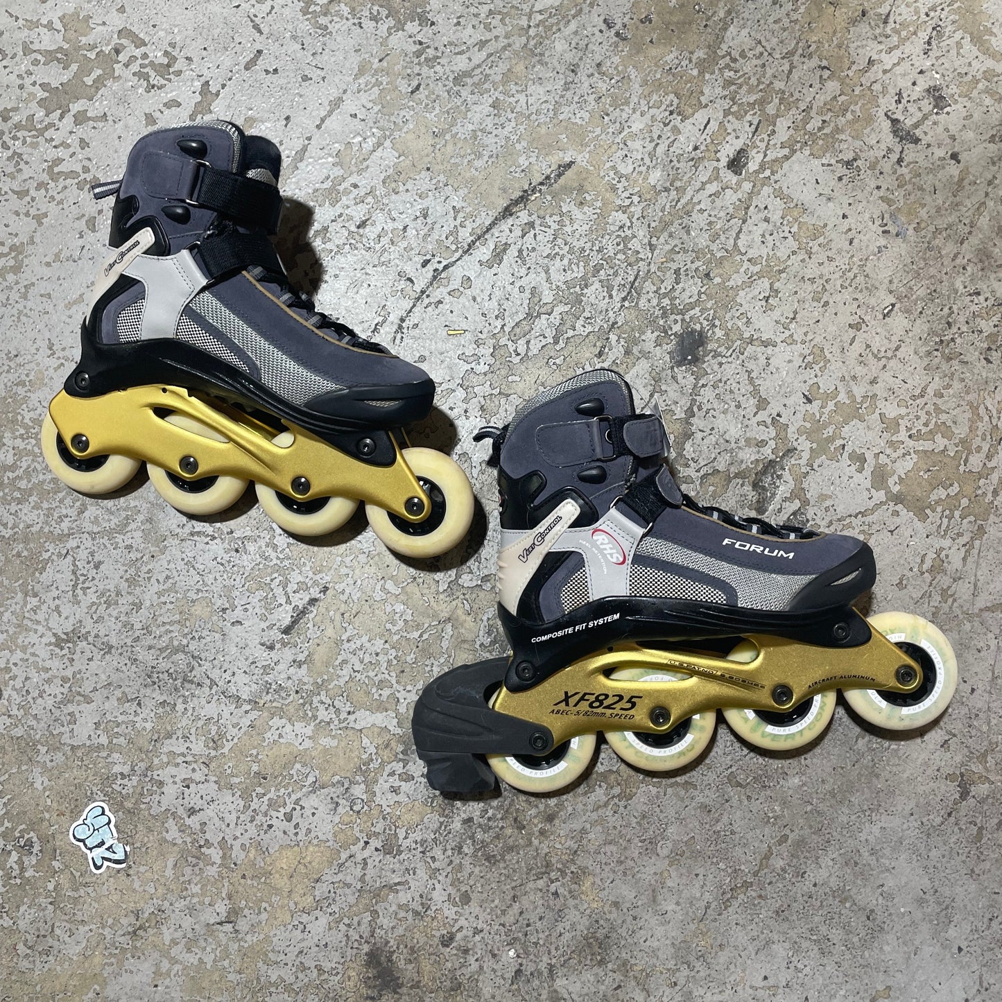 Roller Derby Forum XF825 Inline Skate - Grey [Size 6]