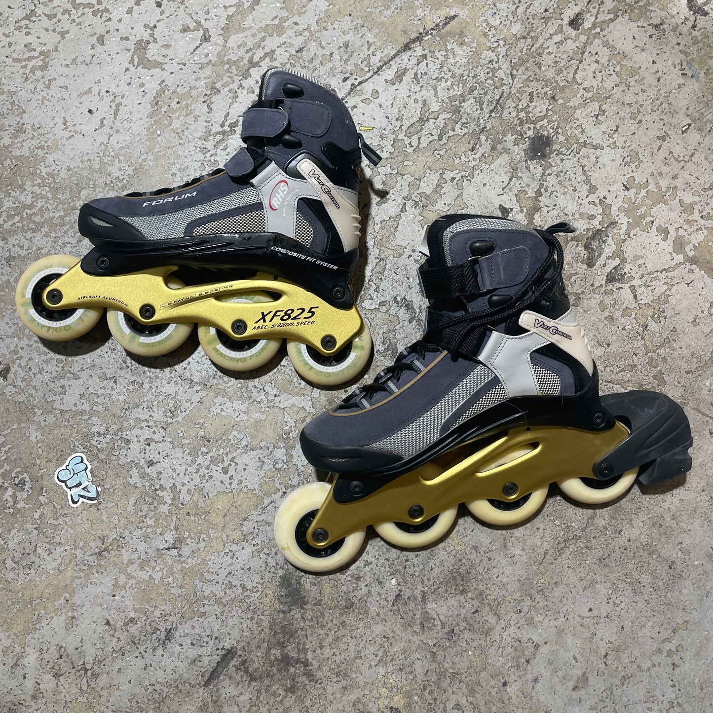 Roller Derby Forum XF825 Inline Skate - Grey [Size 6]