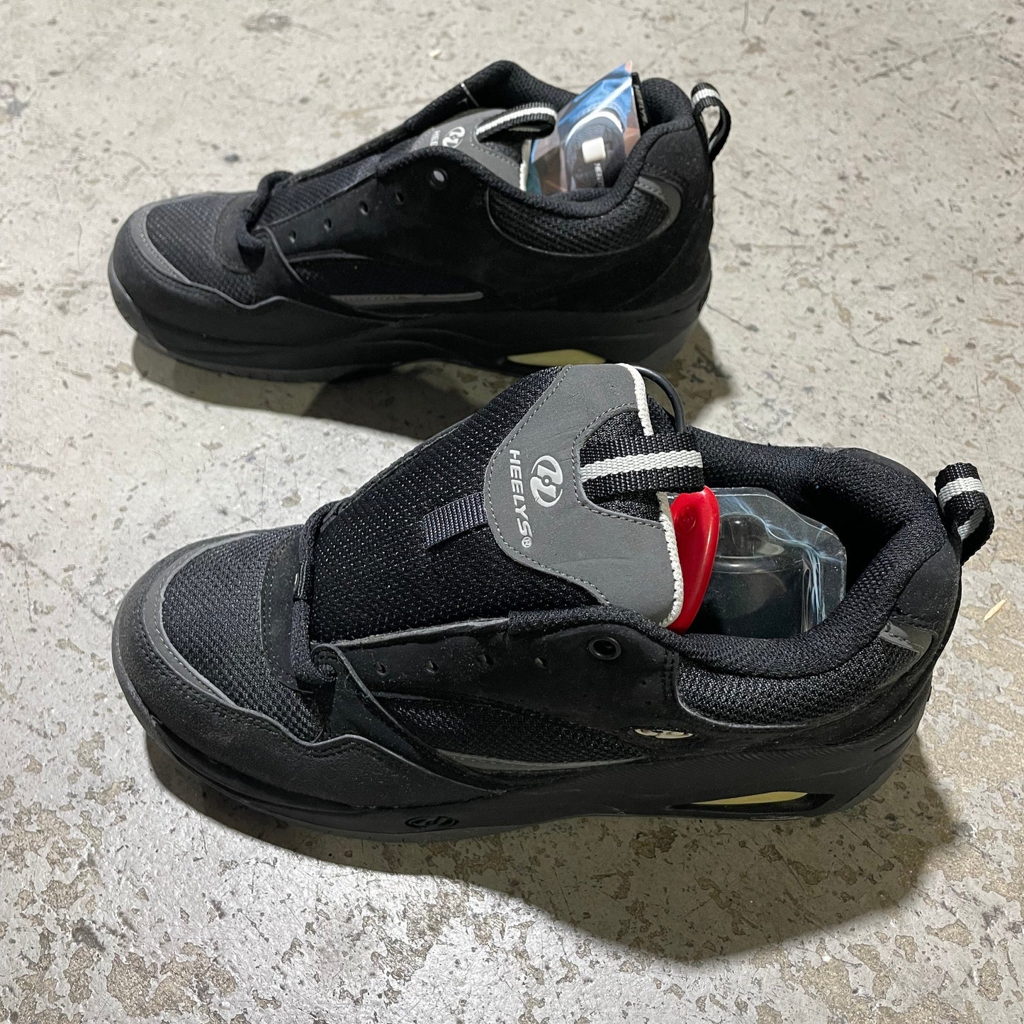 Heelys Slide Skate Shoes - Black/Charcoal/Light Gray [Size 7]