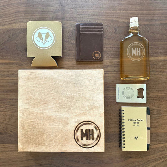 Appreciation Gift Box // Circle Rustic #1