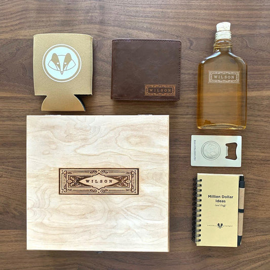 Groomsmen Gift Box // Vintage Rustic #2