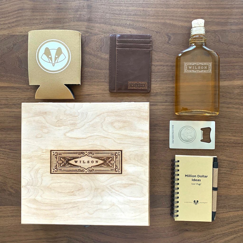 Groomsmen Gift Box // Vintage Rustic #1