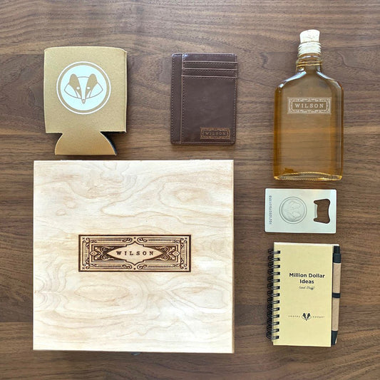 Groomsmen Gift Box // Vintage Rustic #1