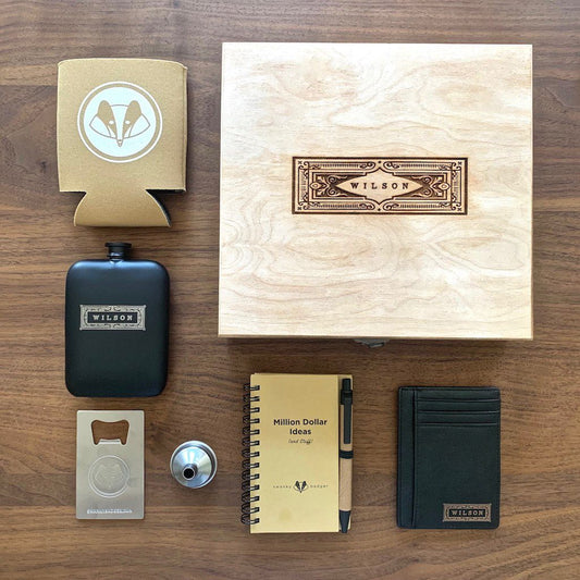 Groomsmen Gift Box // Vintage Black #1
