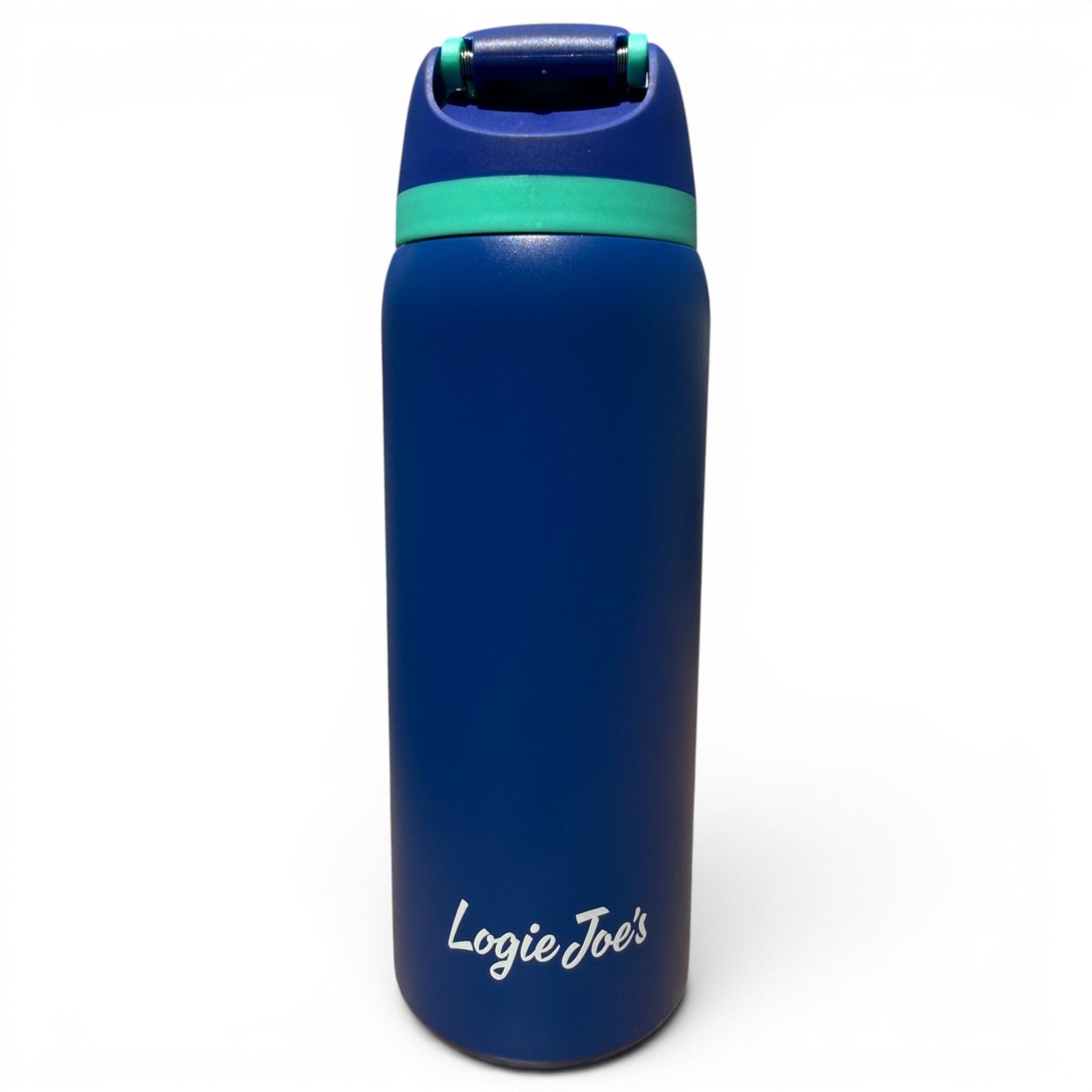 Water Ball Hydration Bottle | 32oz Insulated Stainless Steel | Flip Straw Lid w/ Handle