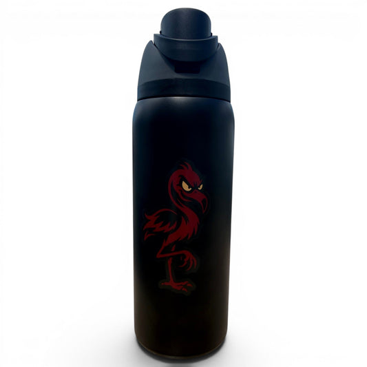 Jogie Loe's Hydration Bottle | 32oz Insulated Stainless Steel | Flip Straw Lid w/ Handle