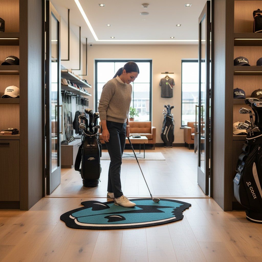 Shark Bite | Golf Shop Mat | Golf Accessory