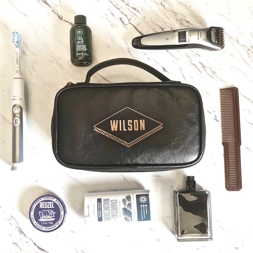 Personalized Dopp Kit: Diamond