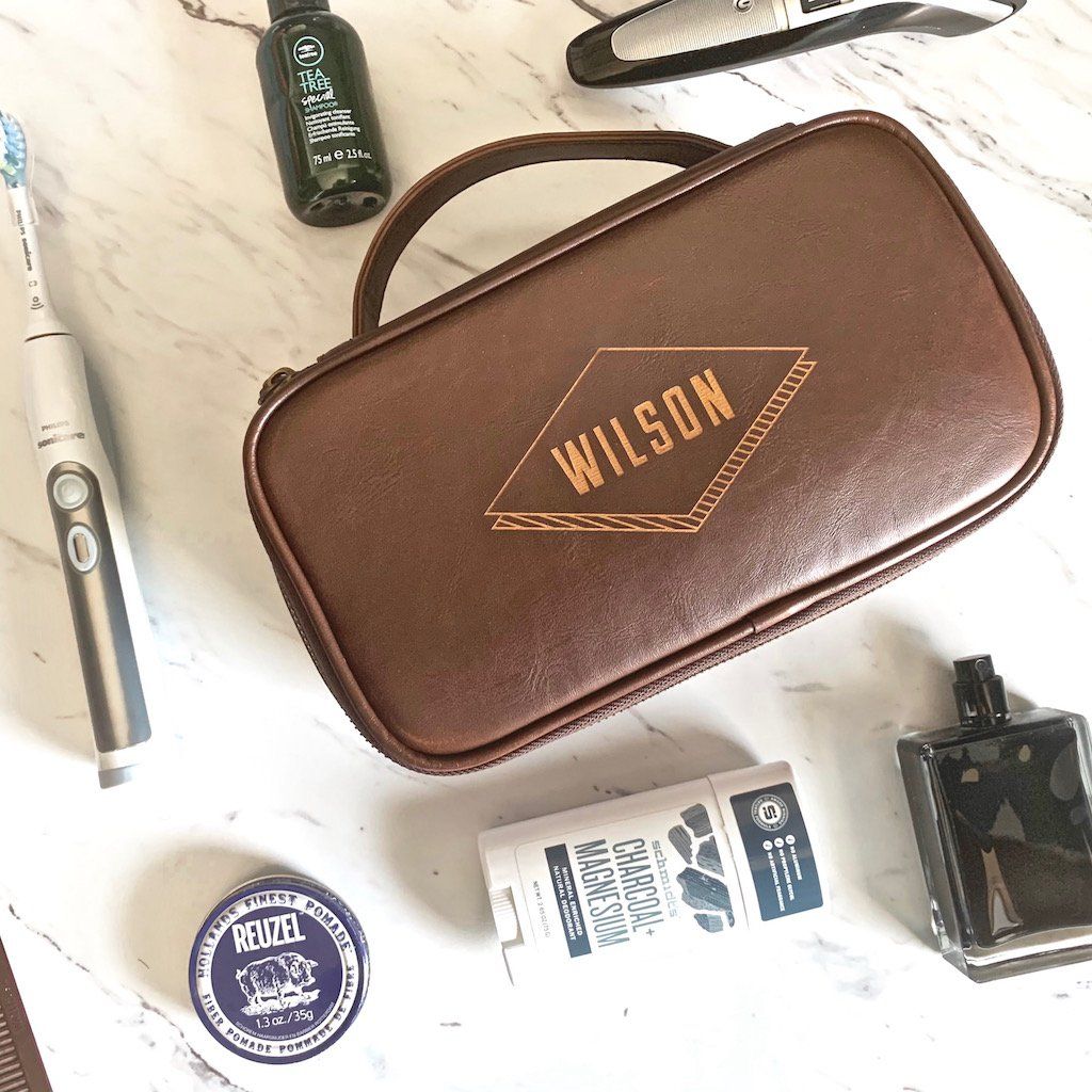 Personalized Dopp Kit: Diamond