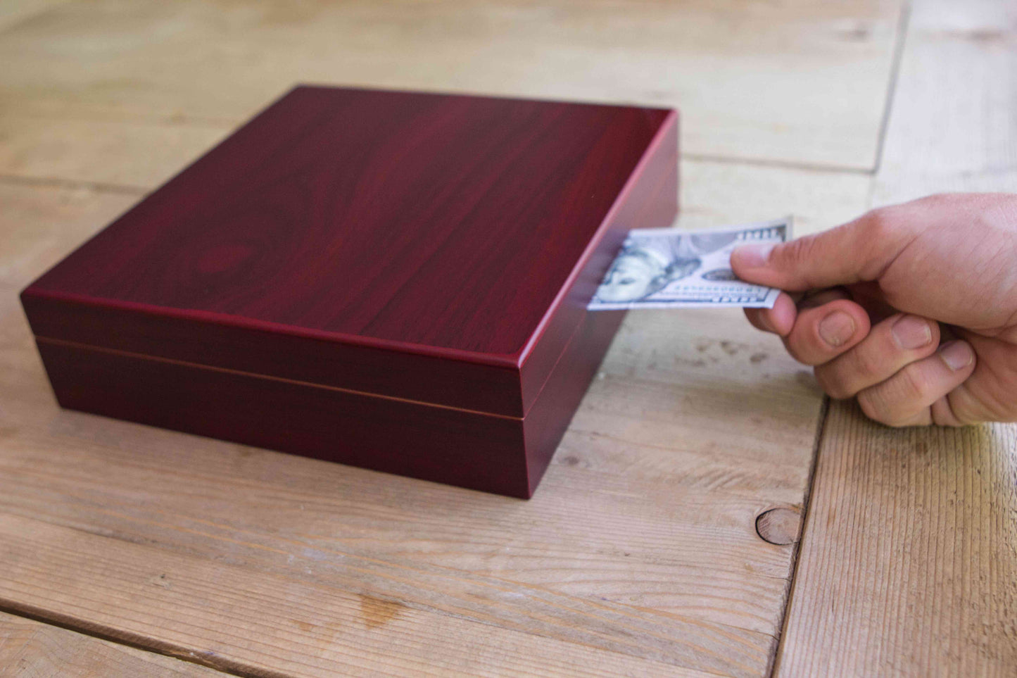 Desktop Digital Cherry Humidor