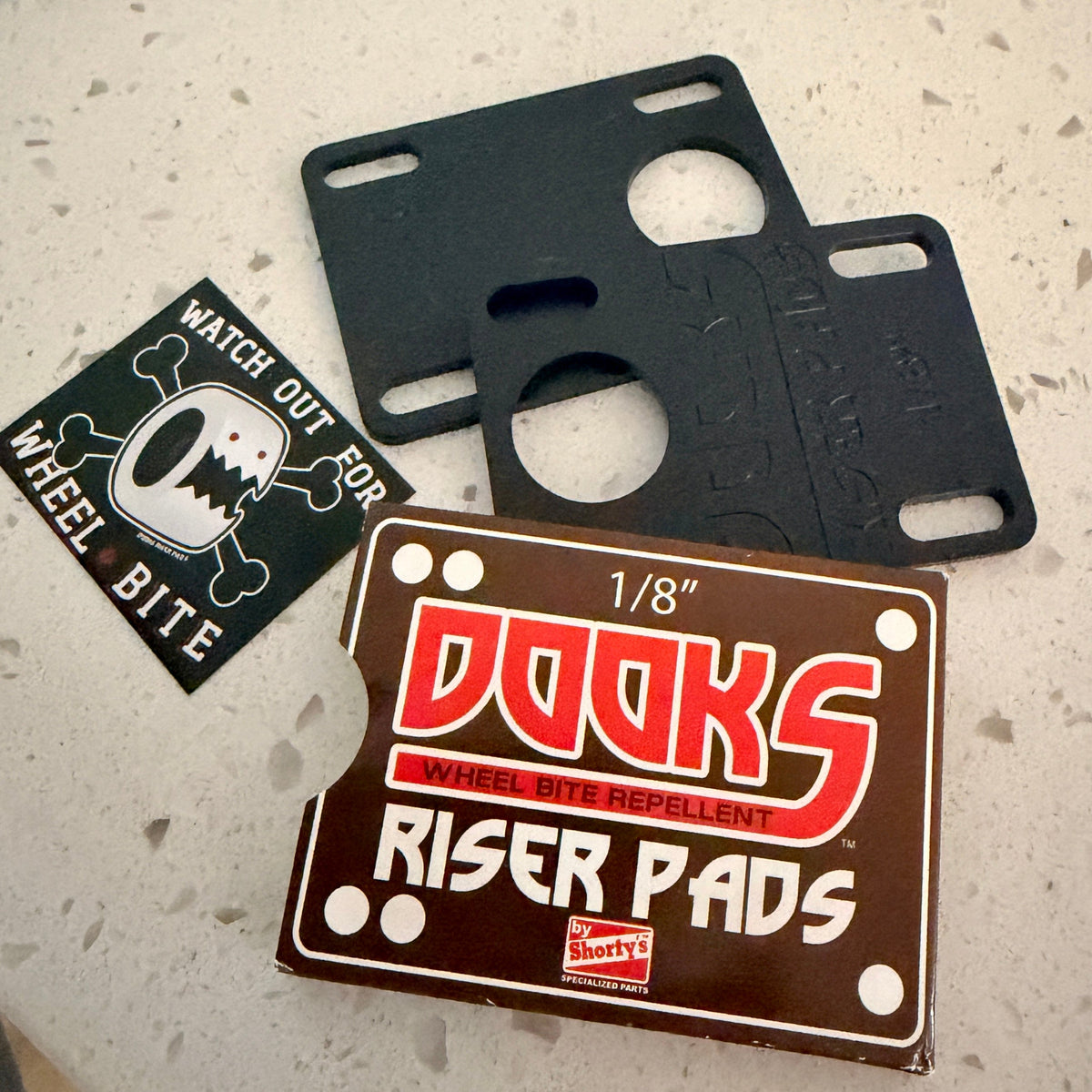 Shock Pads & Risers (sets of 2)