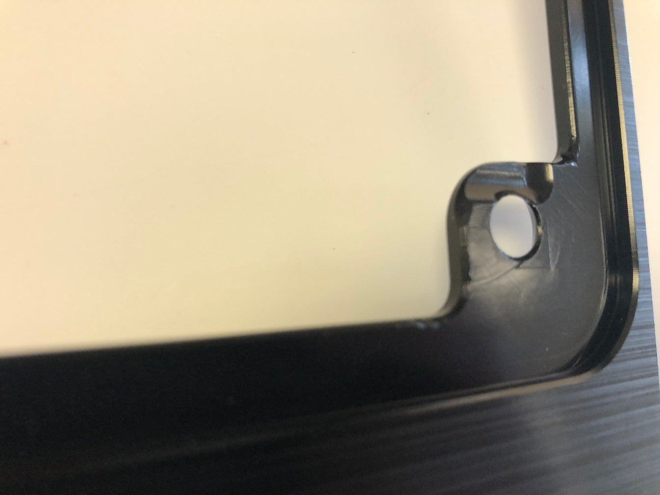 American Flag Full Billet Aluminum Motorcycle License Plate Frame