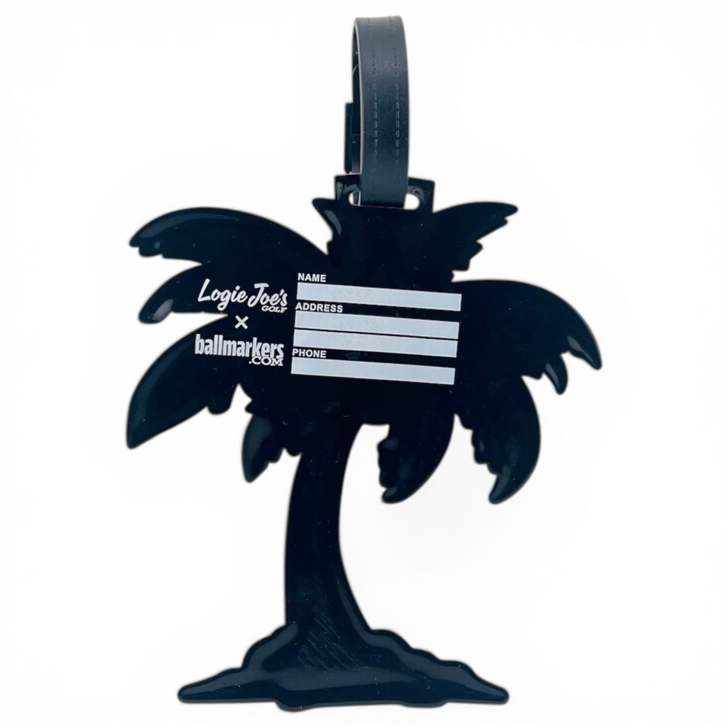 Fairway Palms Clip-On Tag | Multi-Use Bag Tag, Travel Tag, Golf Accessory
