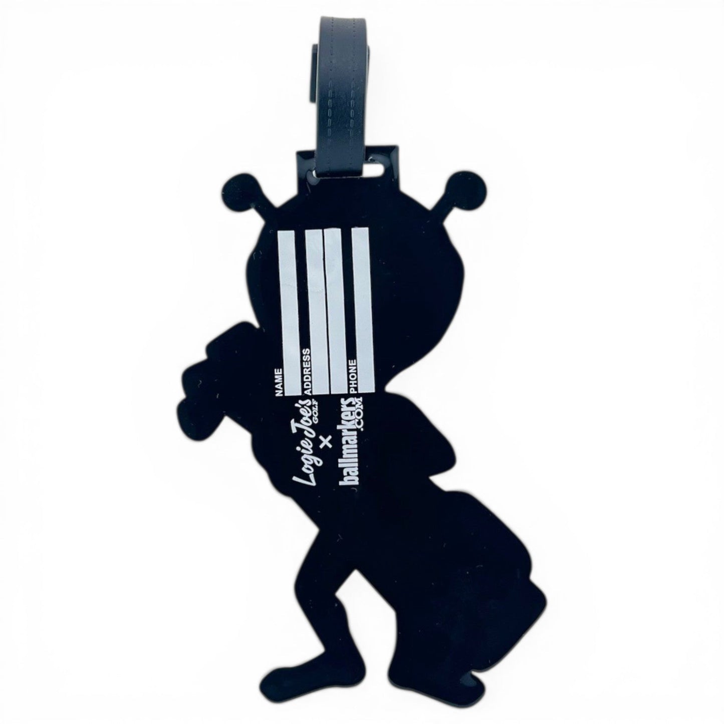 Alien Caddy Clip-On Tag | Multi-Use Bag Tag, Travel Tag, Golf Accessory