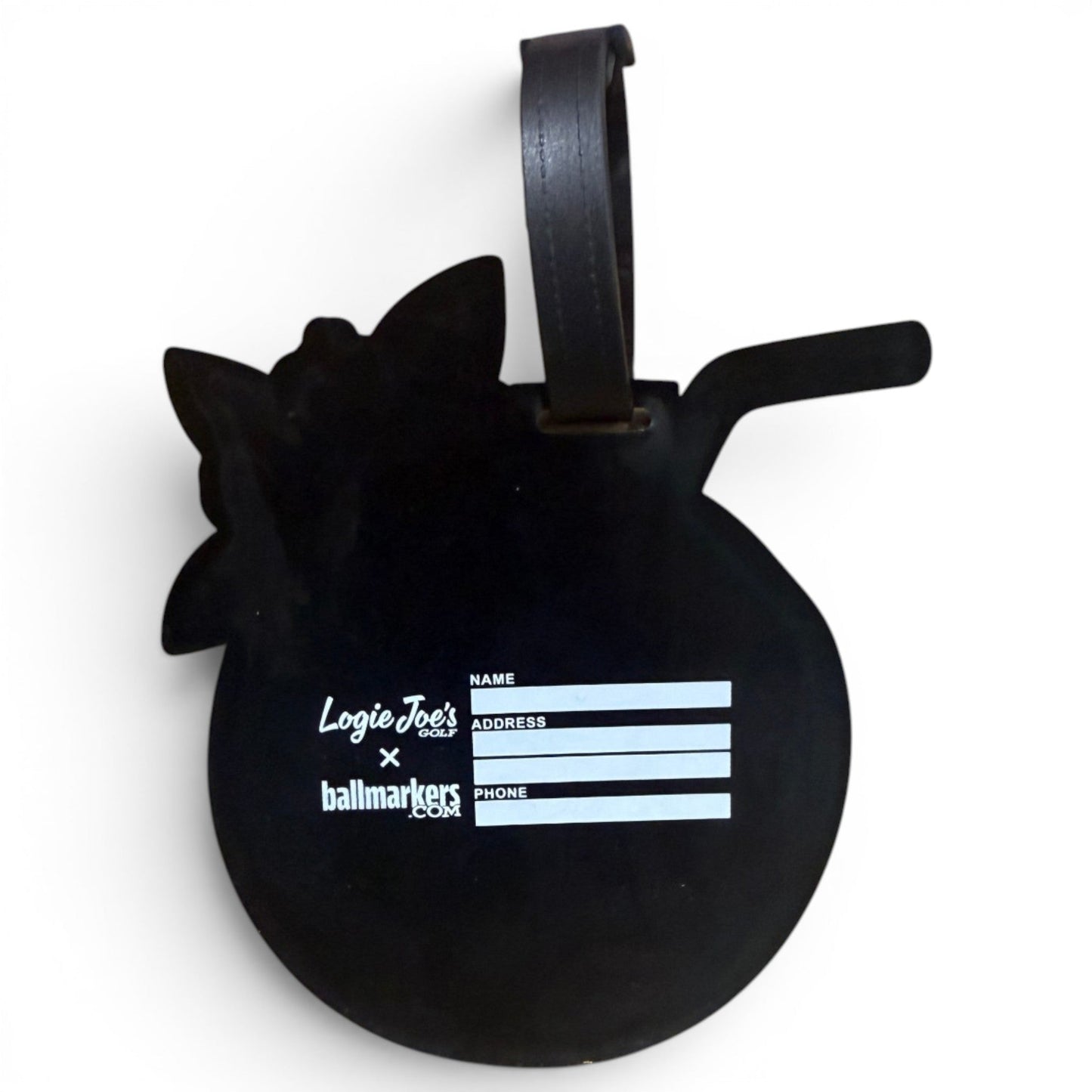 Coconut Cocktail Clip-On Tag | Multi-Use Bag Tag, Travel Tag, Golf Accessory