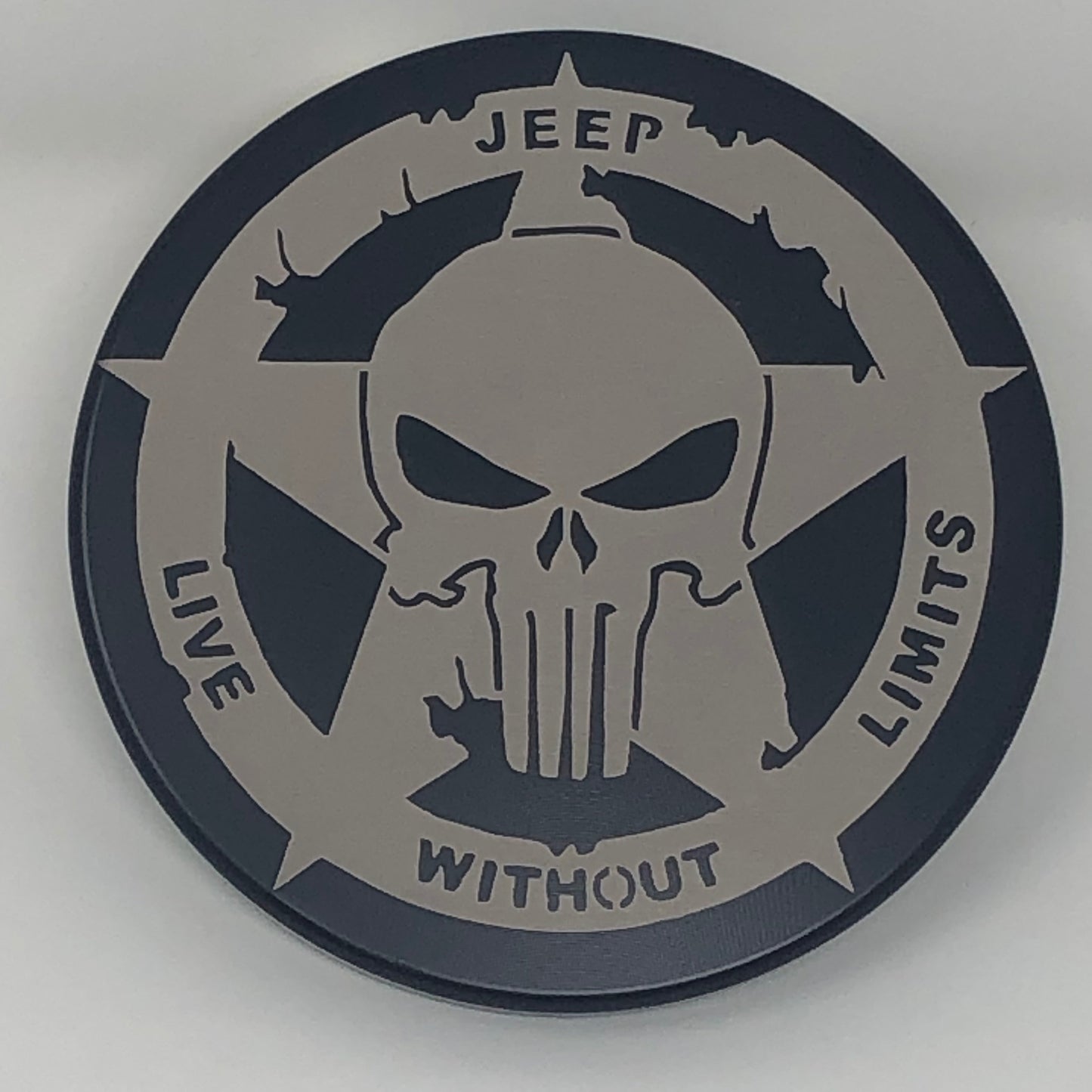 Jeep Live Without Limits Punisher Hitch Cover