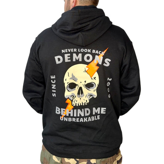 Closeout- "Unbreakable" Unisex Zip-Up Hooded Sweatshirt