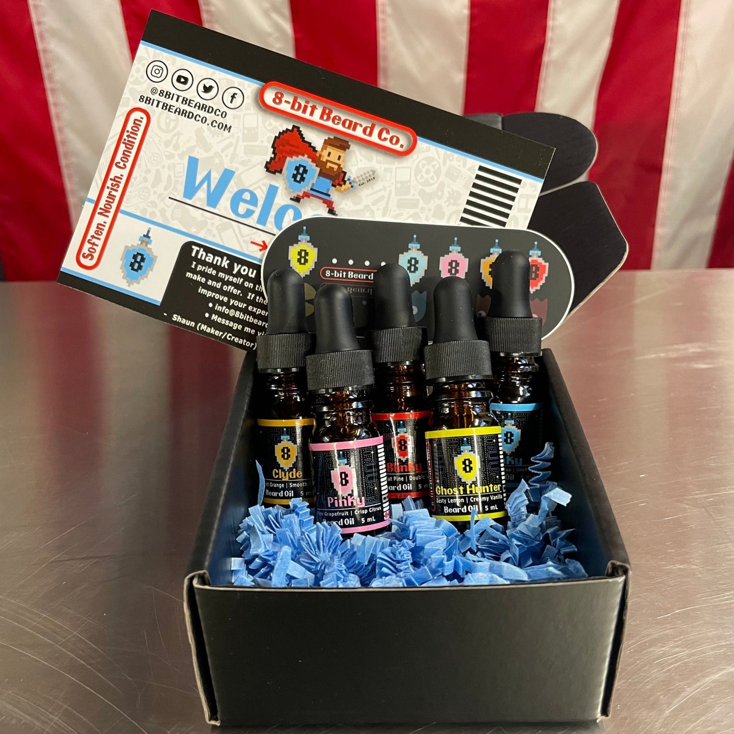 Sample Pack Classic Essential Power-Up | Beard Oil Kit