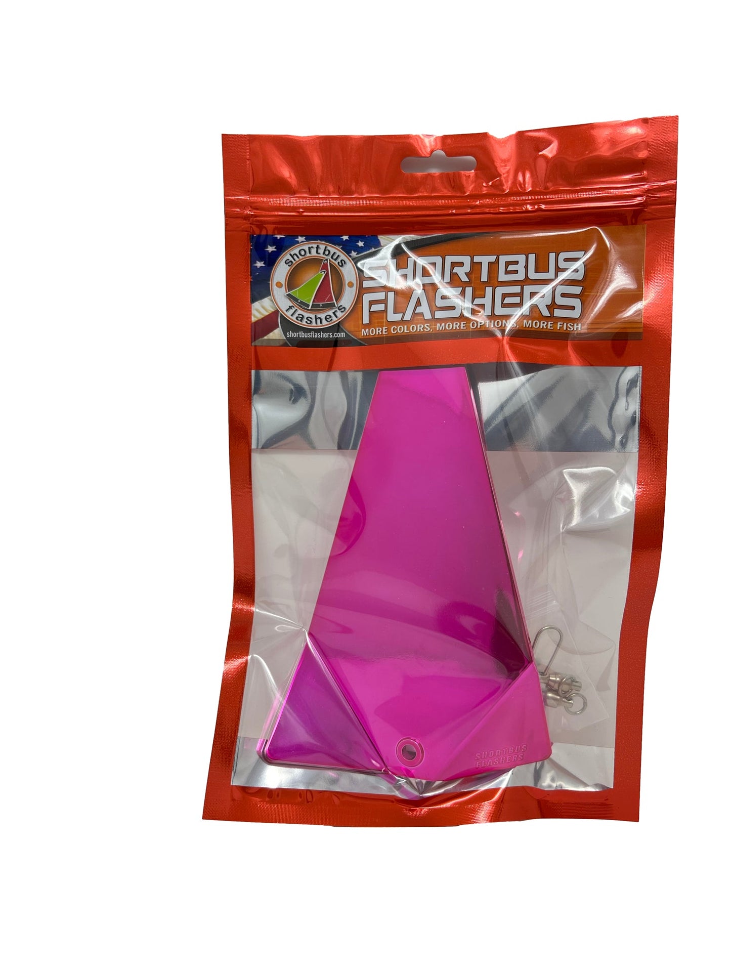 Candy Pink Mirror Triangle Flasher
