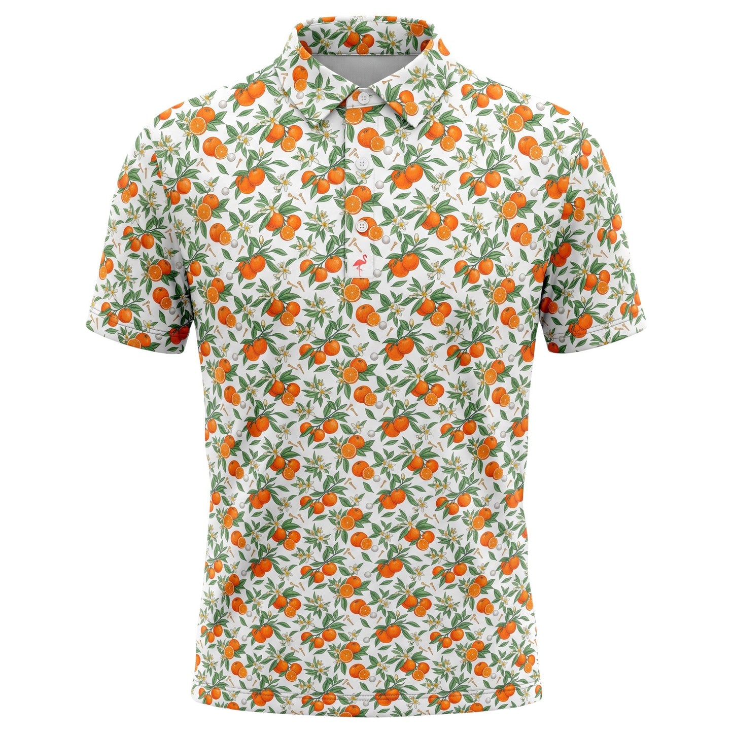 Citrus Grove Golf Polo | Performance Stretch Golf Shirt | Moisture-Wicking Athletic Polo