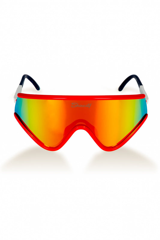 The USA Machos | Red, White & Blue Retro Polarized Sunglasses