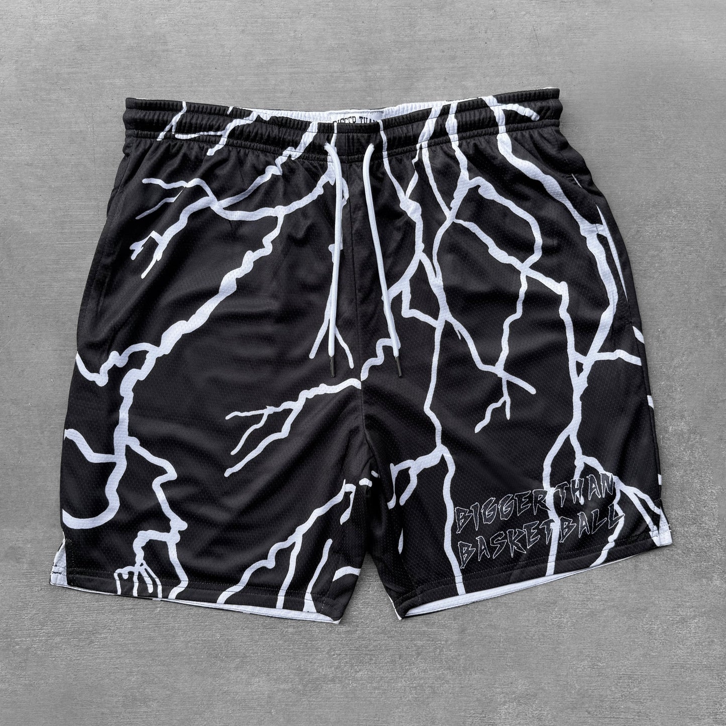 Lightning Strike - Shorts - Black