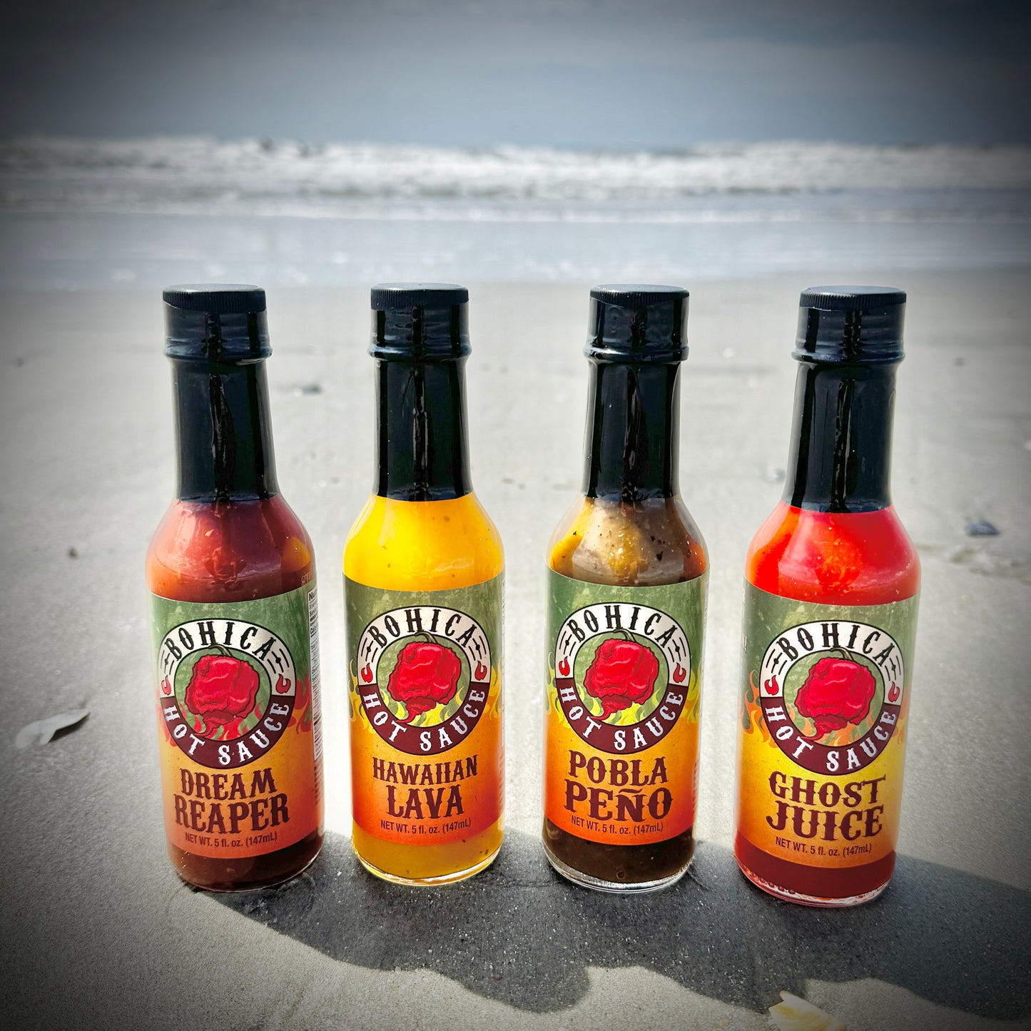 Bohica Hot Sauce - The Set (4 Pack)
