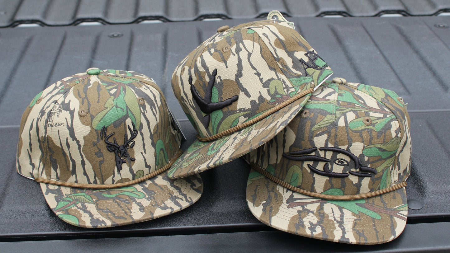 Youth Old Rope Greenleaf Mossy Oak Hats