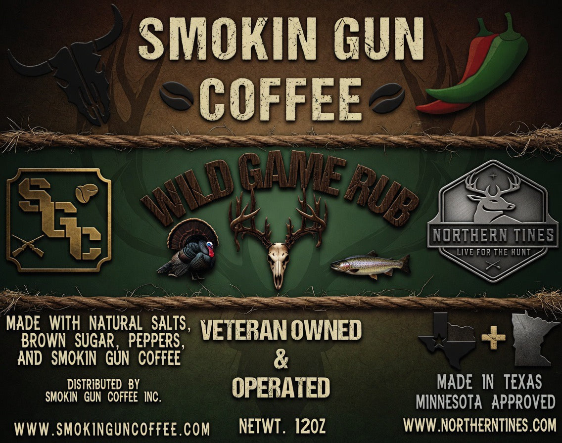 Wild game COFFEE RUB