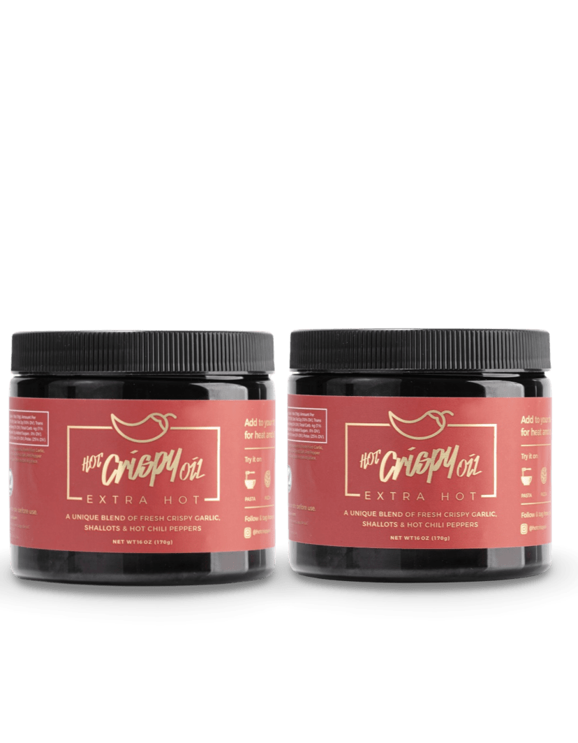 Extra Hot Crispy Oil –  Chili Crisp Garlic Oil