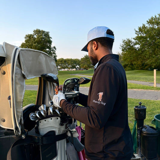 Quarter Zip Pullover - Black