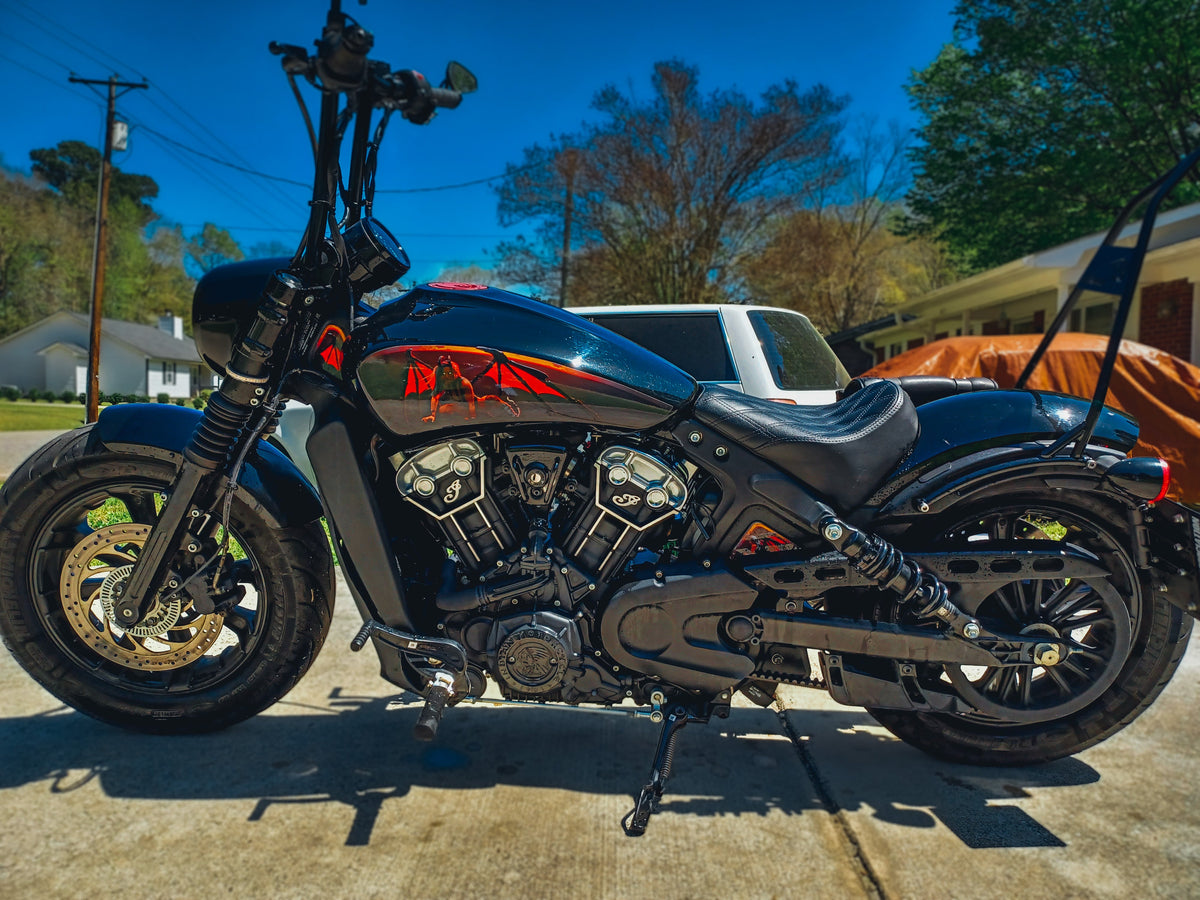 Morganna the Demoness - Indian Scout - Full Tank Color