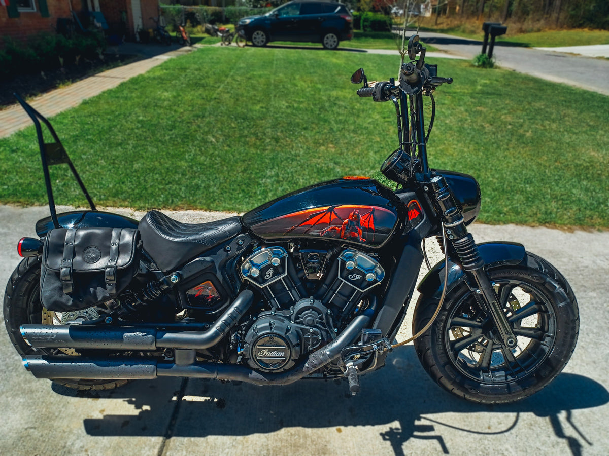 Morganna the Demoness - Indian Scout - Full Tank Color