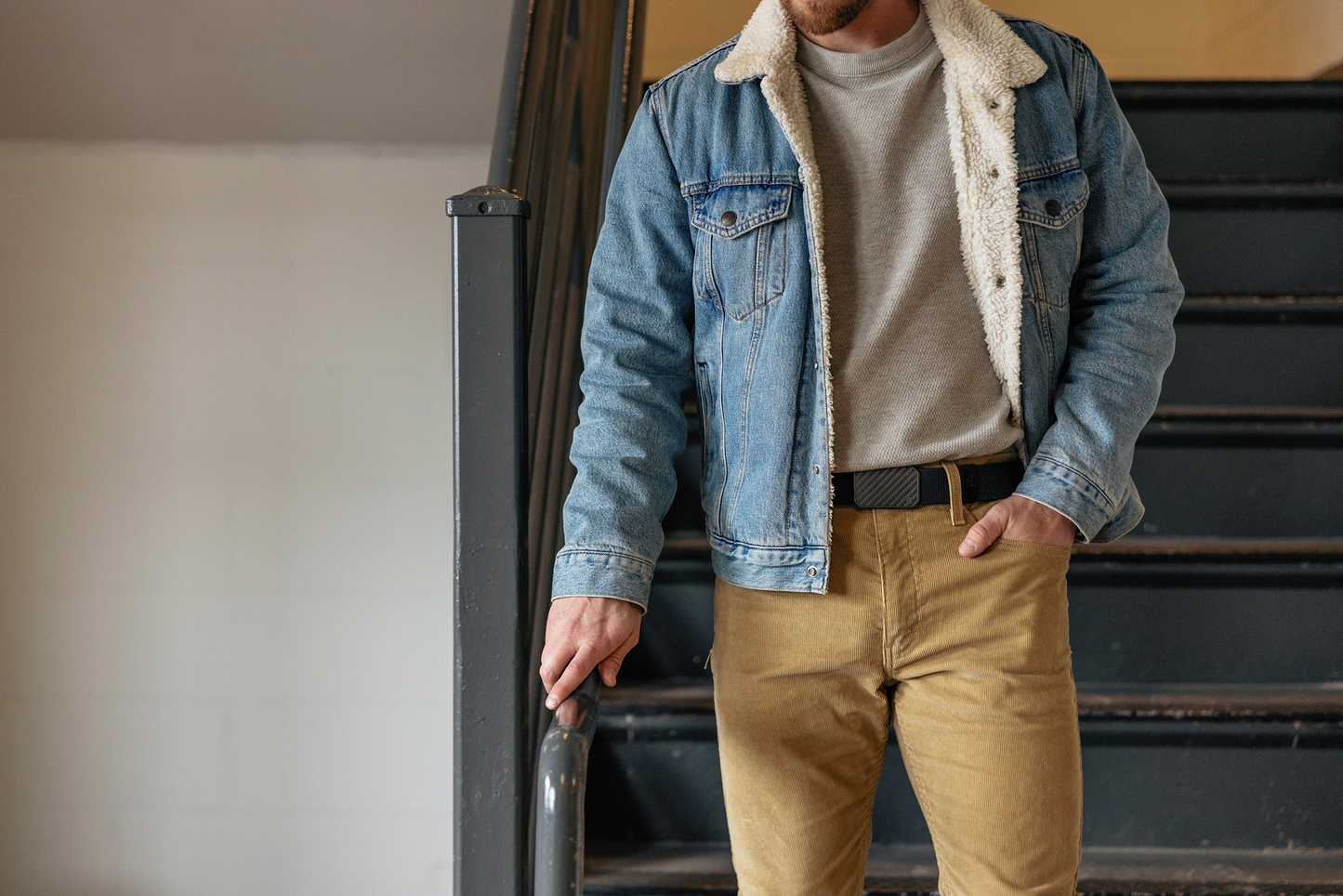 Groove Belt Carbon Fiber/Deep Stone