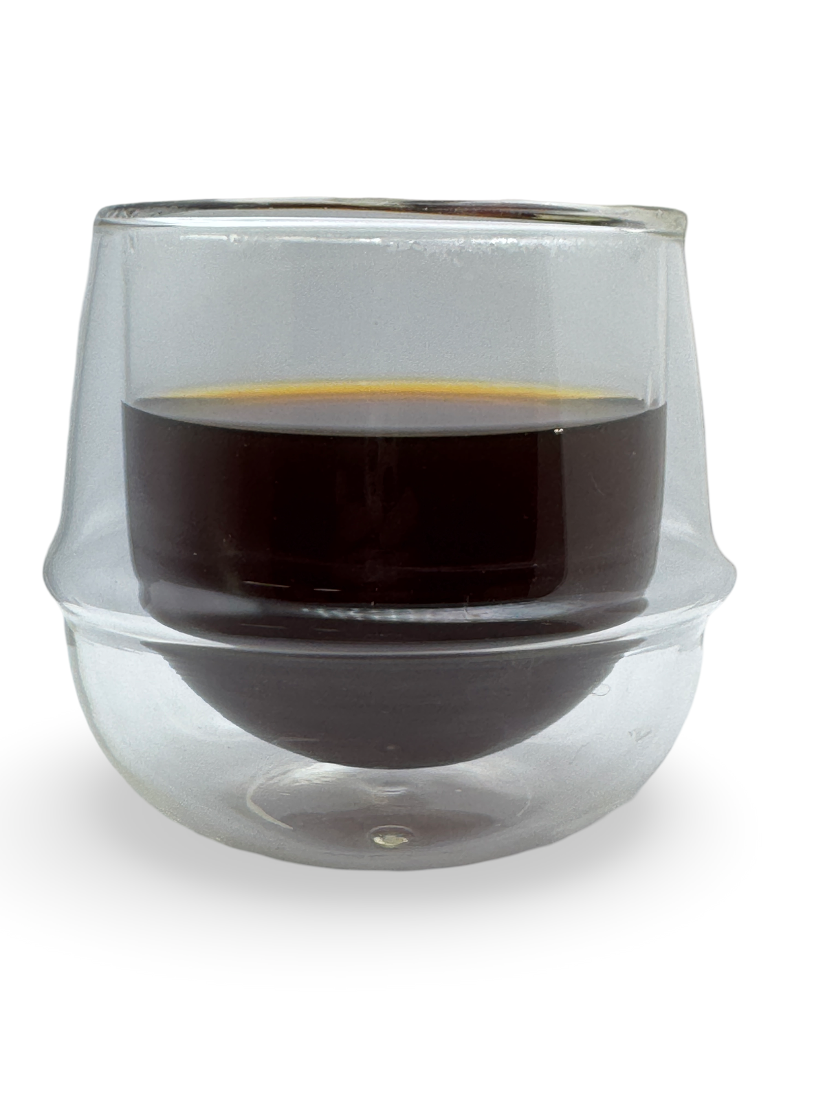 Double Wall Floating Coffee Glass For Coffee Short 250ML Xbloom Glass