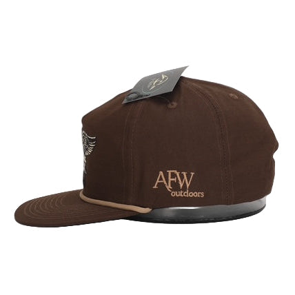 Dark Brown Goose RipStop Hat