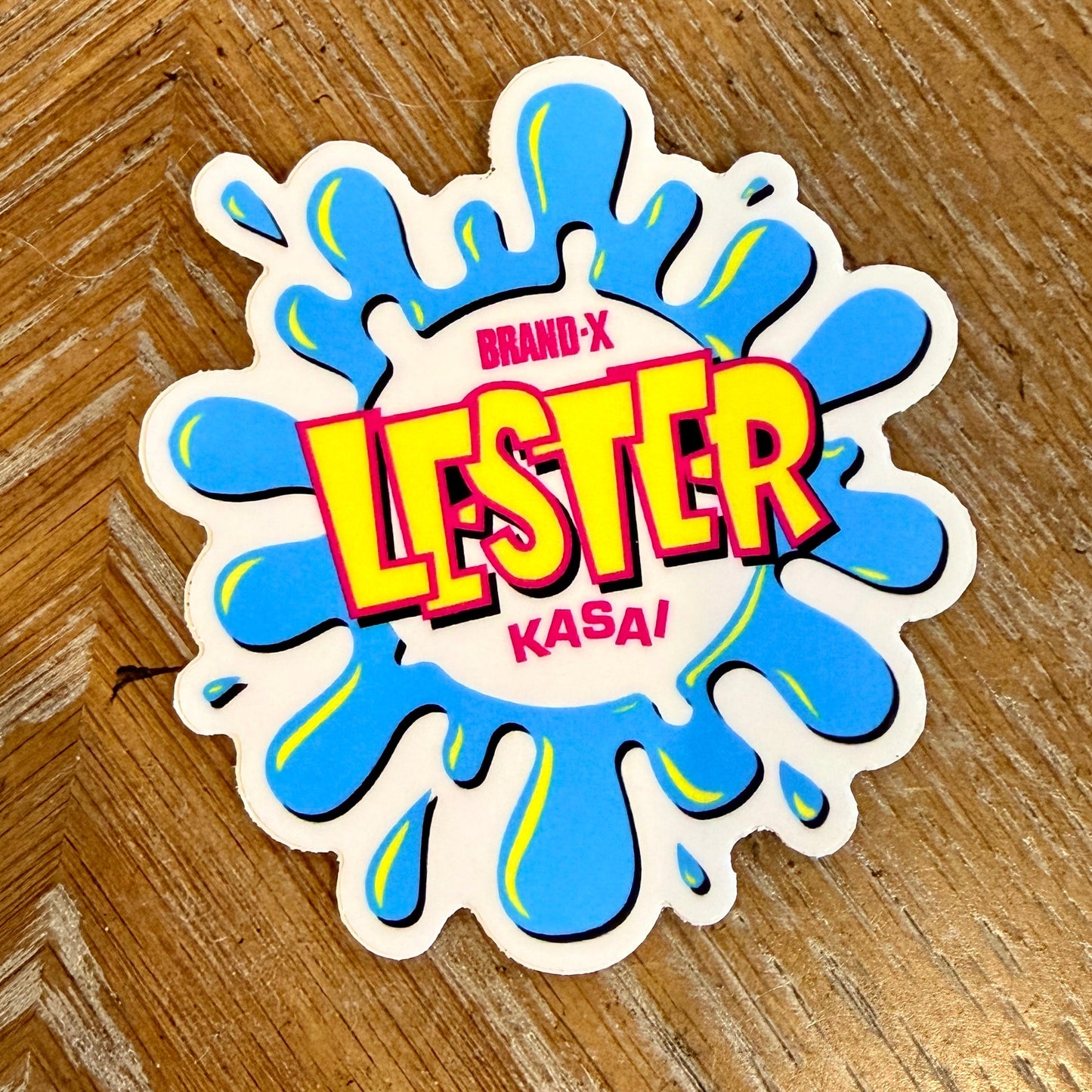 Lester Kasai Sticker 3”