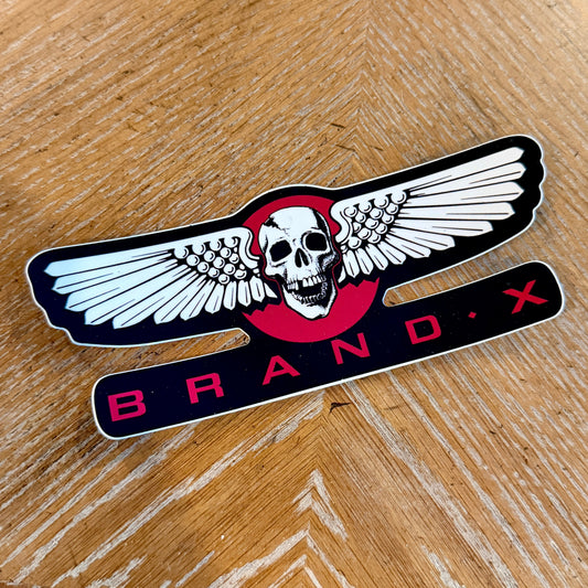 Brand-X Wings Sticker 6”