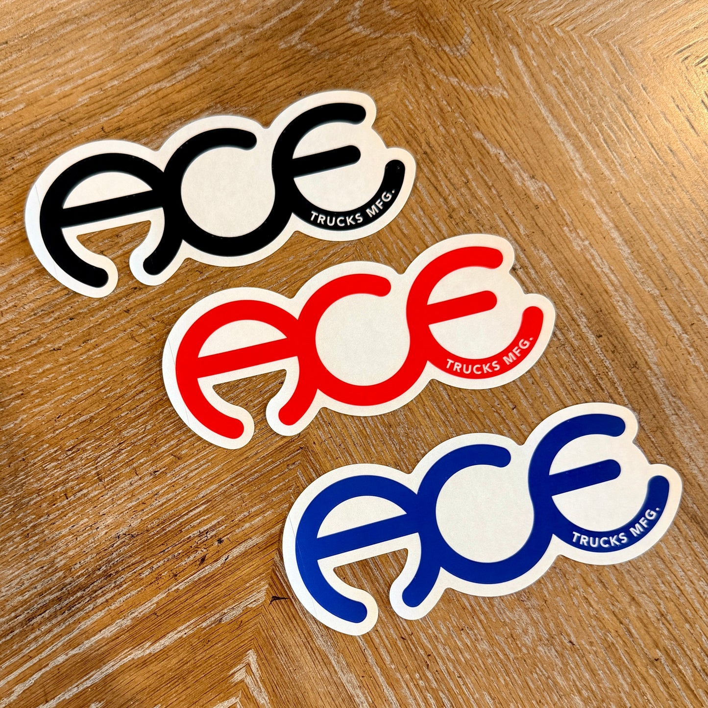 Ace Logo Stickers 5.5" (3-PACK)