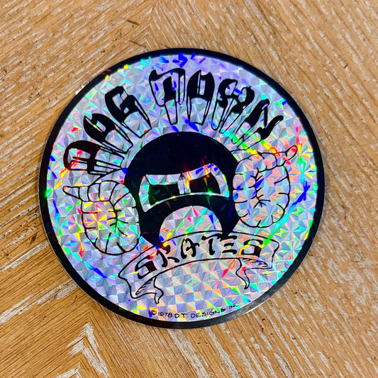 DogTown Skates HOLOGRAPHIC Sticker 4"