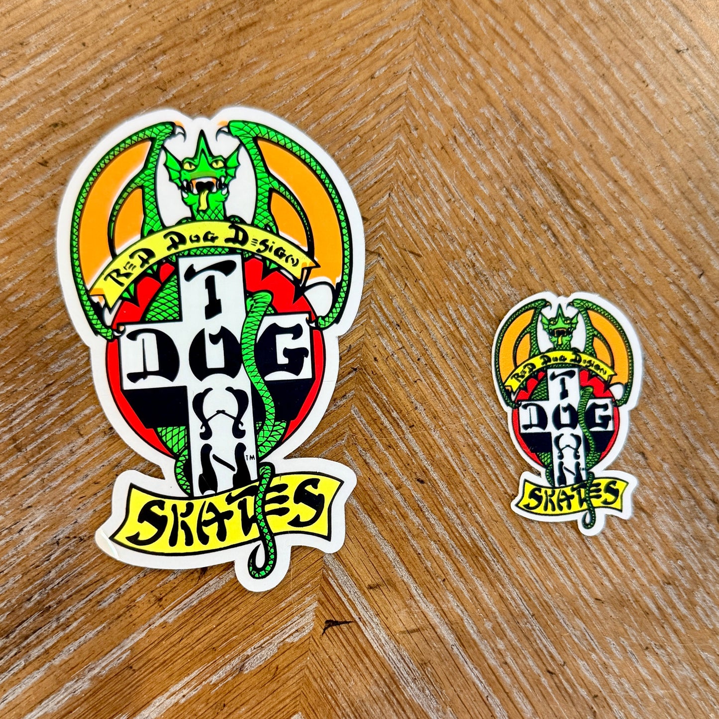 DogTown Skates Reddog Stickers 2" or 4"