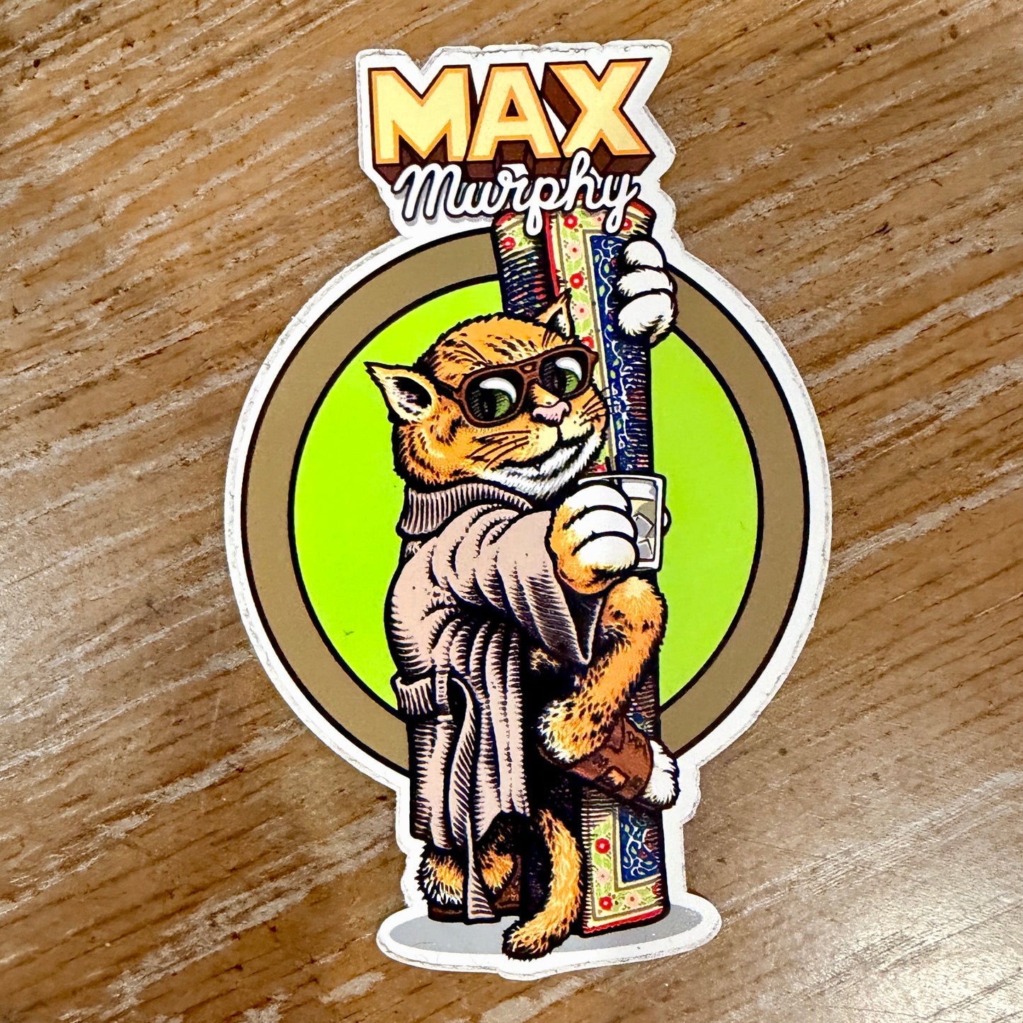 Strangelove Max Murphy Sticker 4"